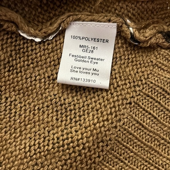 MuMu Mellow Animal Print Sweater M - Picture 6 of 6